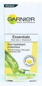 Garnier Essentials Aloë Vera + Haverextract non-stop vochtin, Ophalen of Verzenden, Nieuw, Gehele gezicht, Verzorging