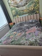 Nette tweepersoons boxspring 180 cm x 210 cm, Huis en Inrichting, Ophalen, Gebruikt, 210 cm, Tweepersoons