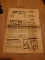 Krant van de studentenvakbeweging, Verzamelen, Ophalen of Verzenden