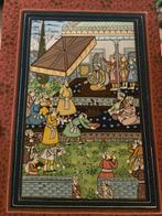 Mughal Miniatuur Schilderij, Ophalen of Verzenden