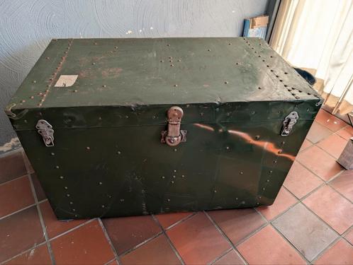 Vintage Hutkoffer / Dekenkist / Speelgoedkist, Huis en Inrichting, Woonaccessoires | Kisten, Gebruikt, 50 tot 75 cm, 50 tot 75 cm