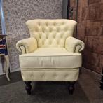 Chesterfield Southfolk fauteuil special - Vanille // NIEUW!, Antiek en Kunst, Ophalen