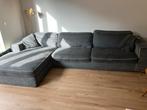 Grijze Hoekbank, Ophalen, Gebruikt, 100 tot 125 cm, Hoekbank