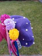 Hoedje met bloemen, Kleding | Dames, Carnavalskleding en Feestkleding, Ophalen of Verzenden, Nieuw, Carnaval