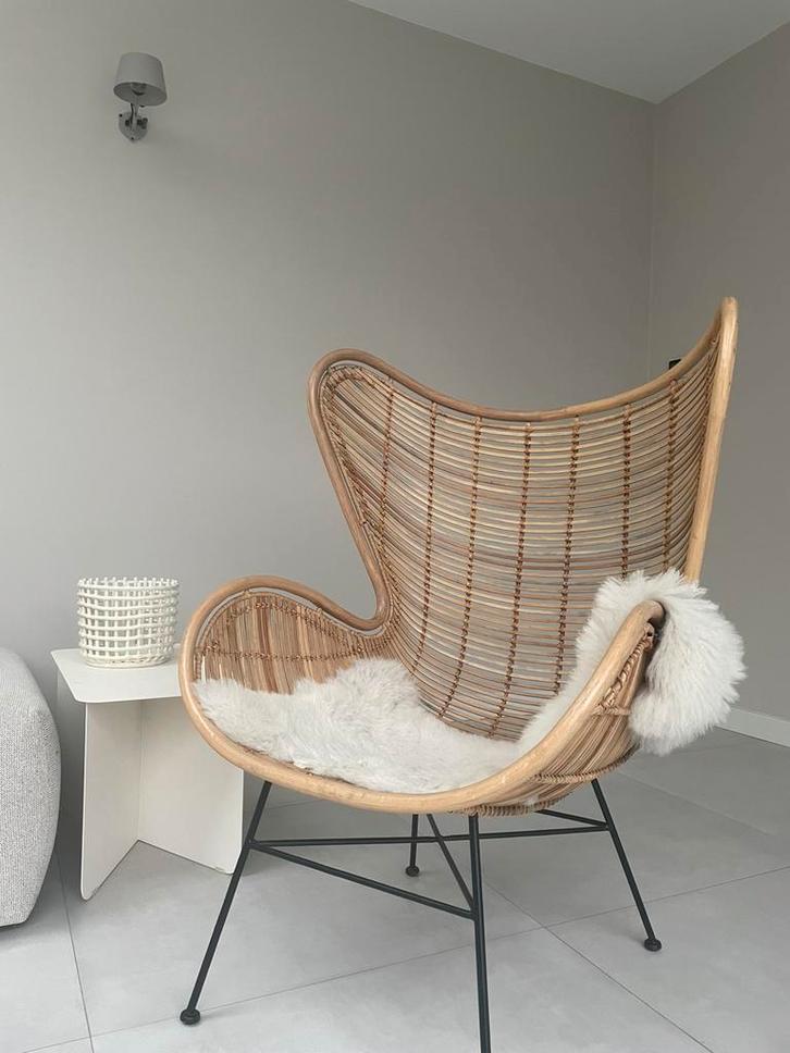 HK living egg chair, Huis en Inrichting, Fauteuils, Nieuw, 50 tot 75 cm, Ophalen