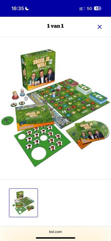 Het grote erger je wel Voetbalspel helemaal nieuw beschikbaar voor biedingen