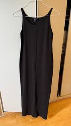 zwarte katoenen jurk met split Asos, Maat 38/40 (M), Zwart, Ophalen of Verzenden, Asos