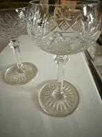 Val saint lambert glazen coupes Yvette, Antiek en Kunst, Antiek | Glas en Kristal, Verzenden