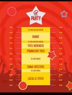Q music the party breda 3x, Tickets en Kaartjes, Drie personen of meer