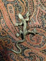 Speld hagedis koper worteldoek, Antiek en Kunst, Ophalen of Verzenden