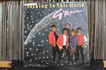 7" Single G'Race - Nothing In This World / Check Out Time beschikbaar voor biedingen