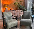 Fauteuils, Ophalen, 75 tot 100 cm, Zo goed als nieuw, Metaal