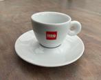 Illy espresso kop en schotel, Ophalen of Verzenden, Zo goed als nieuw, Porselein, Kop en/of schotel