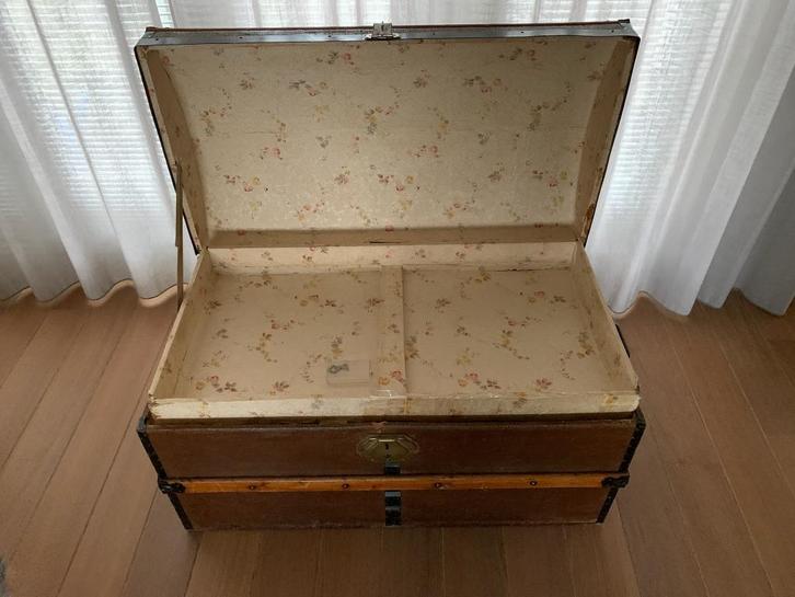 Hutkoffer / dekenkist, Antiek en Kunst, Antiek | Meubels | Kasten, Ophalen