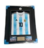 Gesigneerd & ingelijst Messi & Maradona Argentinië shirt+COA, Nieuw, Shirt, Ophalen of Verzenden, Buitenlandse clubs