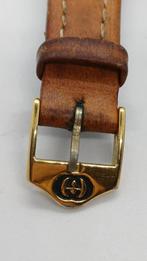 Vintage Gucci horlogebandje leer 12mm, Ophalen of Verzenden, Gebruikt