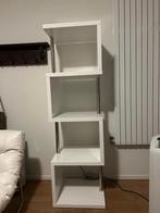Moderne witte boekenkast / display kast, Ophalen, Met plank(en), Minder dan 50 cm, Zo goed als nieuw