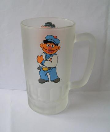 Ernie en Bert Bierpul Glas Sesamstraat Ernie als Matroos beschikbaar voor biedingen