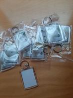 9 sleutelhangers voor eigen foto, Verzenden, Nieuw, Materiaal