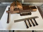 Antieke Stalen Bankschroef, Antiek en Kunst, Antiek | Gereedschap en Instrumenten, Ophalen of Verzenden
