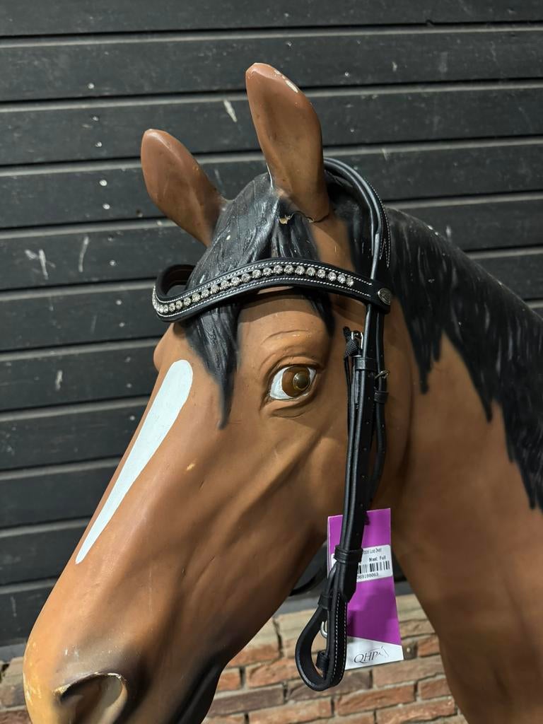 Luxe voorbreng hoofdstellen van QHP maat full en Cob, Dieren en Toebehoren, Paarden en Pony's | Hoofdstellen en Tuigage, Nieuw