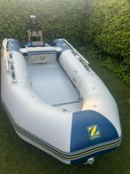 Zodiac C340 Solid met 9,9 pk Mercury motor ( 4 takt), Watersport en Boten, Gebruikt, Ophalen of Verzenden, Zodiac, Benzine