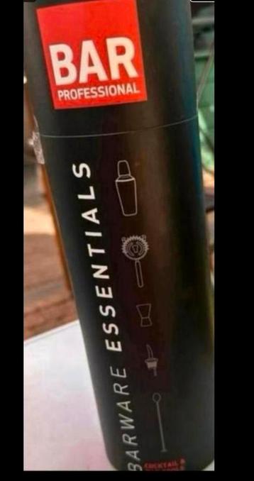 Cocktailshaker van BAR met hulpstukken (NIEUW beschikbaar voor biedingen