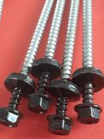 25-200 zwart dakpanplaat sandwichpaneel schroeven 100 mm, Verzenden, Nieuw