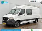 Mercedes-Benz Sprinter 516 2.2 CDI L3H2 Dubbele Cabine Clima, Auto's, Bestelauto's, 13 km/l, Gebruikt, 4 cilinders, Wit