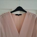 Elisabetta Franchi Bodysuit luxe blouse zacht roze L 48847, Elisabetta Franchi, ., Maat 42/44 (L), Ophalen of Verzenden