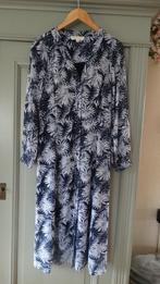 Michael Kors blauw gebloemde gevoerde jurk, maat S, Kleding | Dames, Jurken, Michael Kors, Zo goed als nieuw, Maat 36 (S), Onder de knie