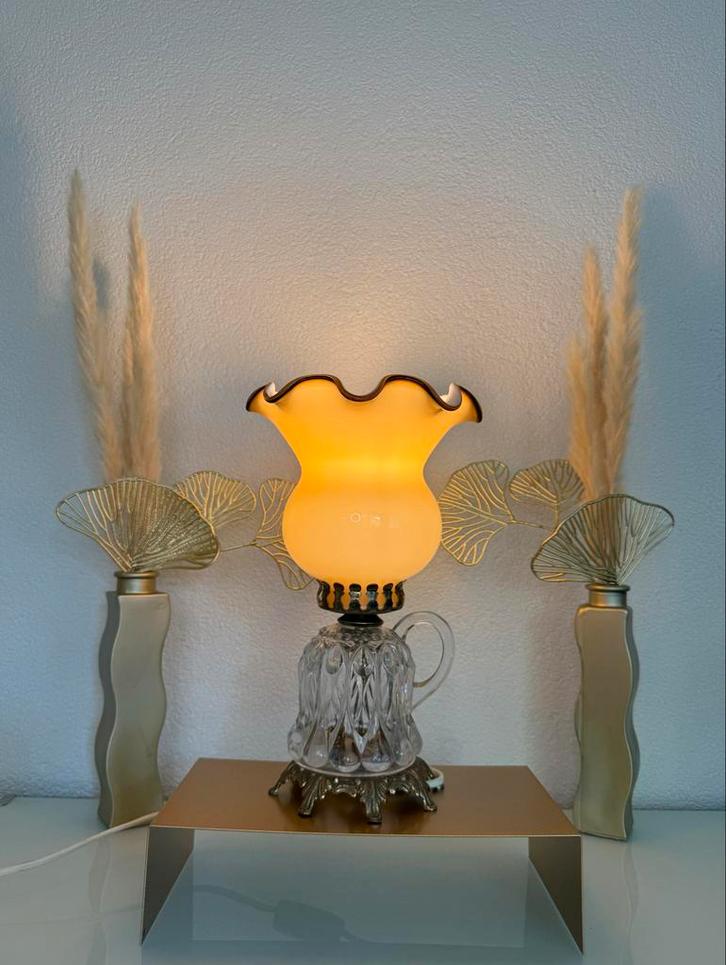Vintage Lamp - Sfeervolle Verlichting, Antiek en Kunst, Antiek | Lampen, Ophalen of Verzenden