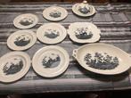 Antiek wedgwood Liverpool Bone China Liverpool birds., Ophalen of Verzenden