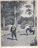 Osselen-van Delden, mevr. van - Twee vrinden (1914), Ophalen of Verzenden
