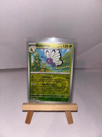 Pokemon Butterfree 012/165 reverse holo 151 beschikbaar voor biedingen