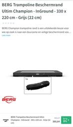 Berg champion beschermrand 330 x 220 ultim inground grijs, Ophalen of Verzenden, Nieuw