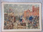 Oude schoolplaat, Antiek en Kunst, Ophalen, Geschiedenis