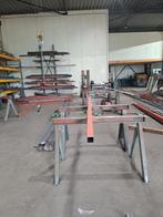 Koker 60x60x5 lengte 3050mm gestraald en gemenied, Doe-het-zelf en Verbouw, Metalen, Ophalen, Nieuw, IJzer