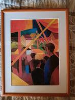 Seiltanzer van August Macke 1912 (schilderij), Minder dan 50 cm, Ophalen of Verzenden, Minder dan 50 cm, Print