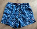 Blauw met hondenprint heren zwembroek zwemshort short maat M, Ophalen of Verzenden, Maat 48/50 (M), Blauw, Zwemshort