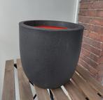 Capi flower pot Smooth in black (d 36cm), Ophalen, Kunststof, Gebruikt, Rond