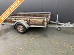 Enkelasser aanhanger aanhangwagen bakwagen 1300 kg geremd, Auto diversen, Aanhangers en Bagagewagens, Gebruikt