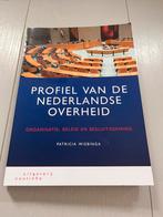 Profiel van de Nederlandse overheid - Patricia Wiebinga, Boeken, Ophalen of Verzenden, Patricia Wiebinga, Zo goed als nieuw
