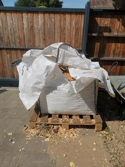 1m3 houtsnippers Bio kultura, Tuin en Terras, Zand, Nieuw, Ophalen