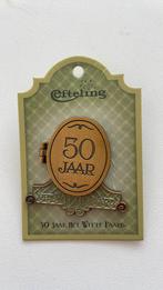 Efteling pin 50 jaar Het Witte Paard op kaartje EPP 484, Verzamelen, Efteling, Ophalen of Verzenden, Nieuw, Button of Speldje