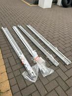 Luxaflex jaloezieën 4 stuks, Huis en Inrichting, Stoffering | Gordijnen en Lamellen, Ophalen, 200 cm of meer, Wit, 150 tot 200 cm