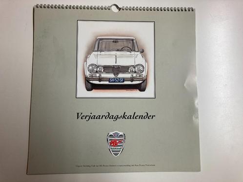 Verjaardagskalender Alfa Romeo Club, Verzamelen, Automerken, Motoren en Formule 1, Zo goed als nieuw, Auto's, Ophalen of Verzenden