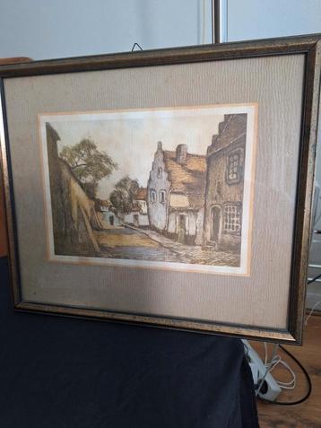 J. Oldenburg - The Old Lane - Gesigneerd Schilderij beschikbaar voor biedingen