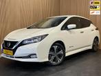 Nissan LEAF Tekna 40 kWh|LEDER|KEYLESS|ACC|360 CAMERA|CARPLA, Gebruikt, Zwart, 150 pk, 109 min