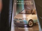 folder Nissan Serena (AUS) 1999, Ophalen of Verzenden, Zo goed als nieuw, Nissan